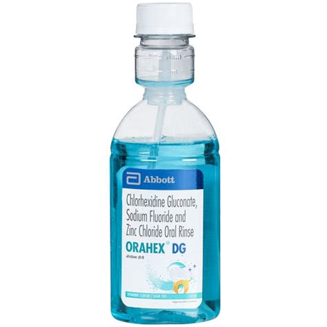 oharex|Orahex DG Oral Rinse Spearmint Sugar Free